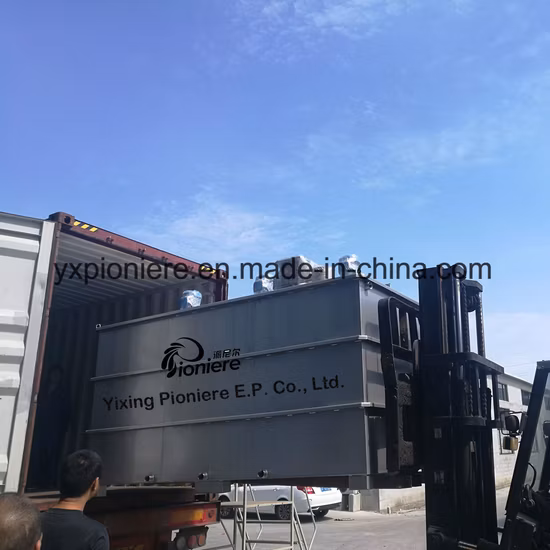 Machine de dosage automatique de polymère de liquide pour station d'épuration